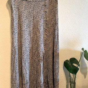 American Eagle patterned midi skirt